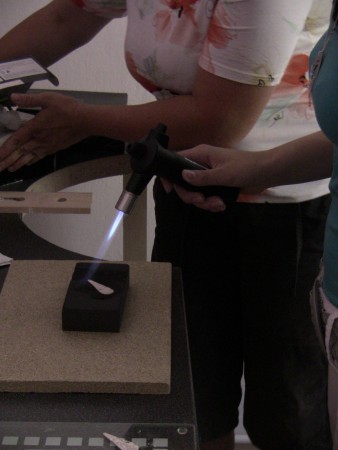 Konečne vypaľujeme - art clay silver 